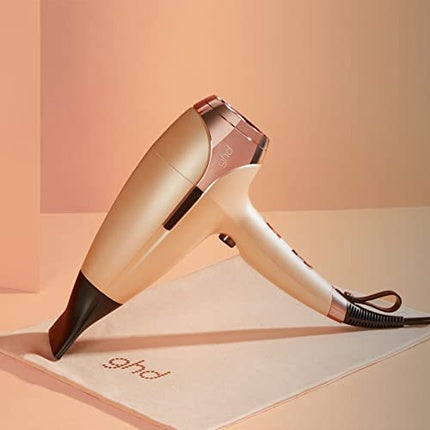 Uscător de păr Ghd Helios, auriu nisip, ionizare