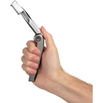 Trimmer detalii barba, Remington Heritage, argintiu