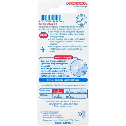 Scobitori, Lactona Easydent, 2.5-5mm