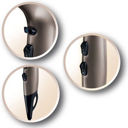 Uscător de păr, Remington, AC8002, 2200W, negru