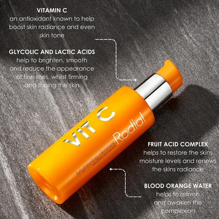 Gel de Curățare, Rodial, VIT C, portocaliu