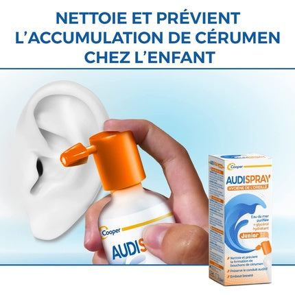 Soluție urechi Audispray Junior, 25ml, portocaliu