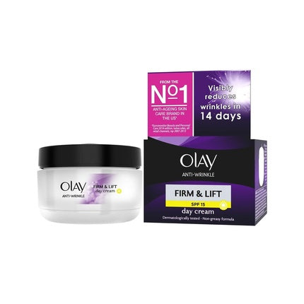 Crema de Zi, Olay Anti-Wrinkle Firm & Lift SPF 15, 40+