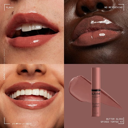 Luciu de buze, NYX, Butter Gloss, Spiked Toffee