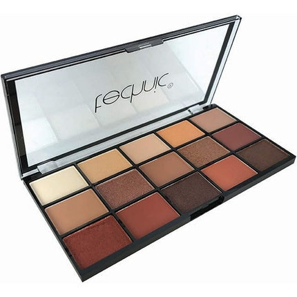 Fard de pleoape, Technic, paletă, nuanțe bronz
