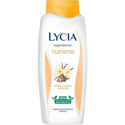 Gel de duș, Lycia, Nutri Care, unt shea și vanilie 750ml