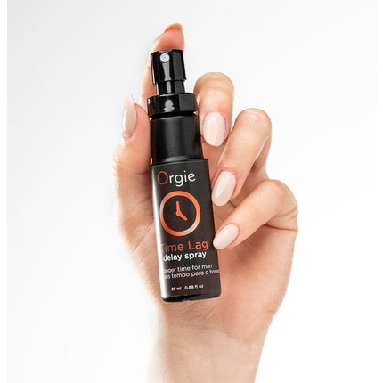 Lubrifiant Intim, Orgie, Tingling and Warming, ulei de cânepă, 25 ml, negru