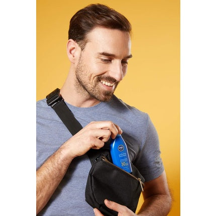 Lotiune solara, Nivea, Protectie SPF 30, 100 ml, albastru