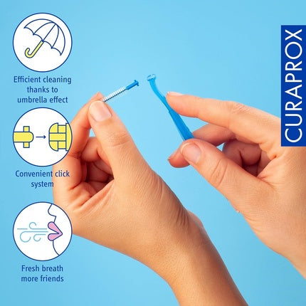 Periuțe Interdentare, Curaprox, CPS 505, Albastru, 2mm