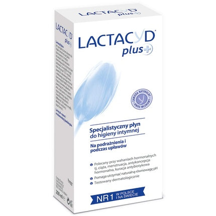 Gel Intim, Lactacyd, Plus, alb, 200ml
