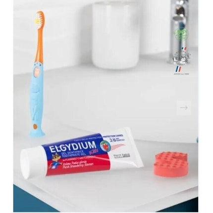 Pasta de dinți copii, Elgydium, căpșuni, 50ml