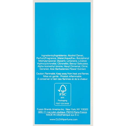 Parfum unisex, Clean, Cool Cotton, 60 ml