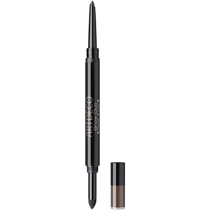 Creion contur ochi, Artdeco, Brow Duo Powder & Liner, negru