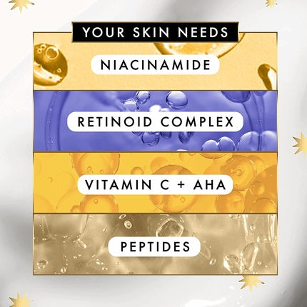 Set Îngrijire Olay, Cremă Ochi Vitamina C AHA, 3 piese