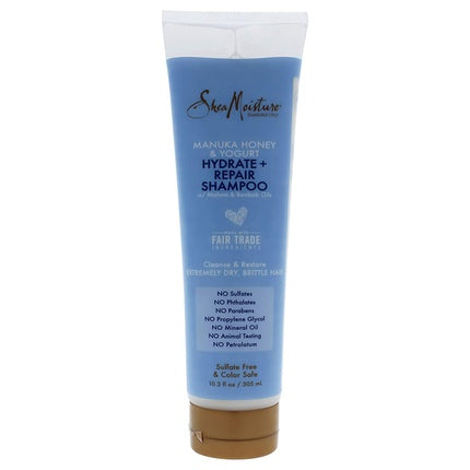 Șampon, Sheamoisture, Manuka Honey și Iaurt, albastru, 306 ml