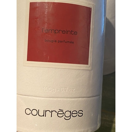 Lumânare parfumată, Courrèges, L'Empreinte, roșu, 190ml
