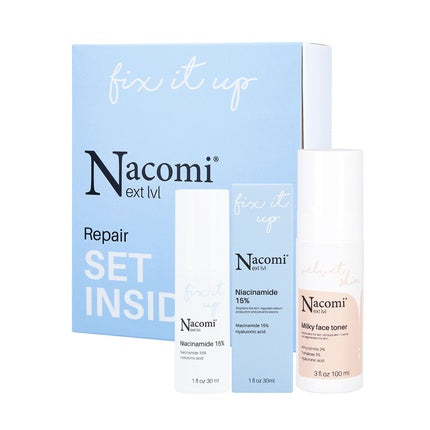 Set Îngrijire Față Nacomi Next Level, Alb, 100ml+30ml