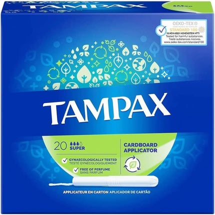 Tampoane Tampax, Super, aplicator carton