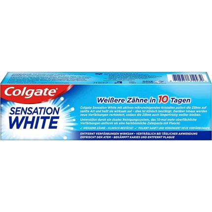 Pasta de dinți, Colgate Sensation White, albă, 75 ml