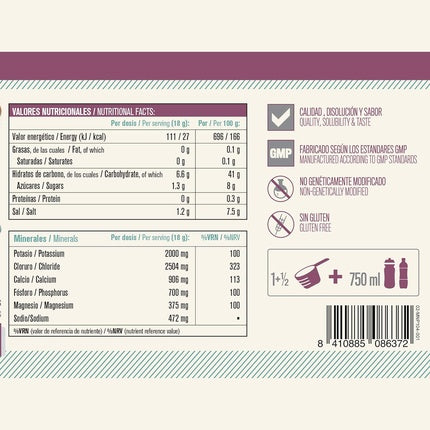 Supliment recuperare electroliți Marny's Sports, 450g