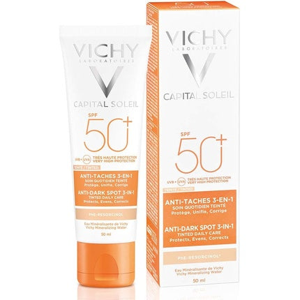 Tratament Anti-Pete Colorat SPF 50+ 50ml, Vichy Ideal Soleil