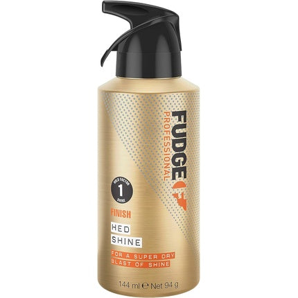 Spray de Finisare Fudge Hed Shine, auriu, 144ml