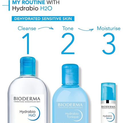 Apa micelara Bioderma Hydrabio H2O pentru piele deshidratata, 500ml