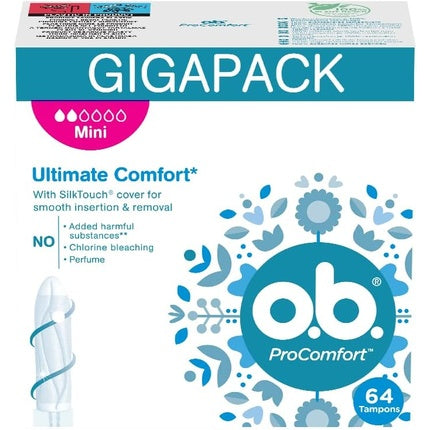 Tampon, O.B, ProComfort, Mini
