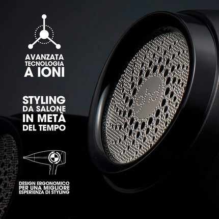 Uscător de păr, Ghd, Air, tehnologie ionică, negru