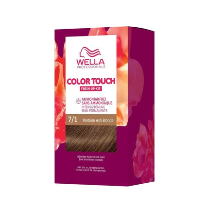 Vopsea Păr Wella, Color Touch, Blond Cenușiu Mediu