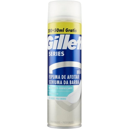 Spumă de bărbierit, Gillette, Refreshing, 250ml