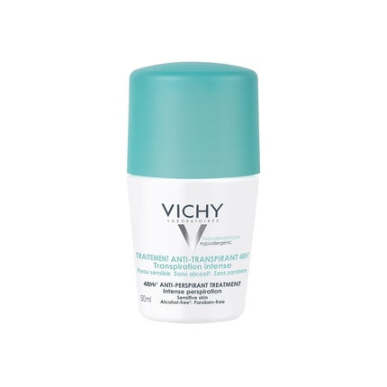 Deodorant roll-on, Vichy, 48 ore, fara urme