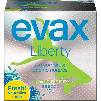 Absorbante Evax Liberty Normal cu aripioare, pachet 12 bucati