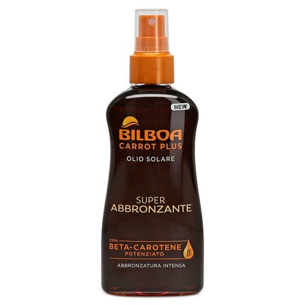 Ulei Solar, Bilboa, Carrot Plus, Portocaliu, 200ml