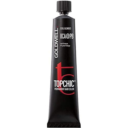 Vopsea de păr, Goldwell, Topchic Elumenated Cool Bronze 60ml