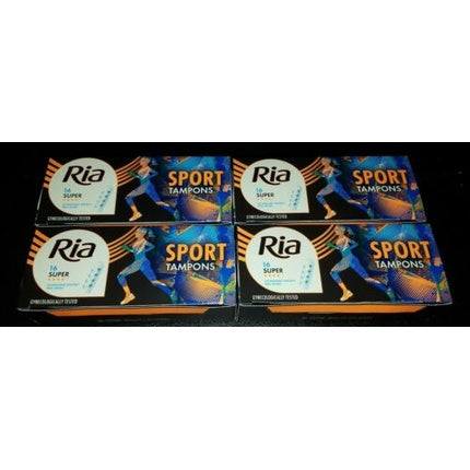 Tampoane Sport Ria Super 16 bucăți, ambalaj negru