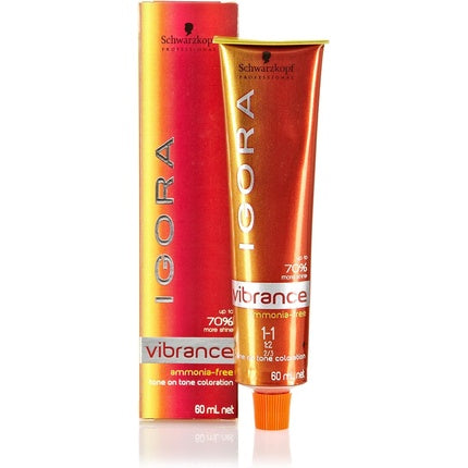 Vopsea de păr, Schwarzkopf IGORA VIBRANCE, 1-1, fără amoniac, 60 ml