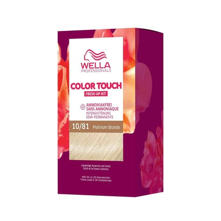 Vopsea păr Wella Color Touch, kit rădăcini, blond platinat