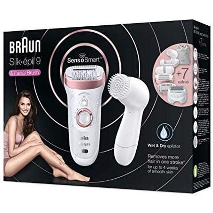 Epilator Braun Silk-épil 9-880 SensoSmart, alb
