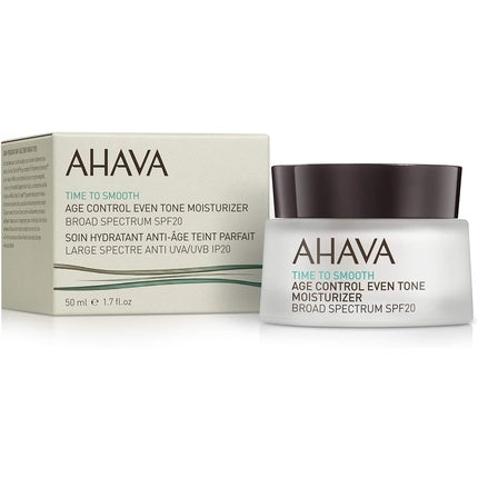 Crema hidratanta Ahava Age Control Even Tone SPF 20, 50ml