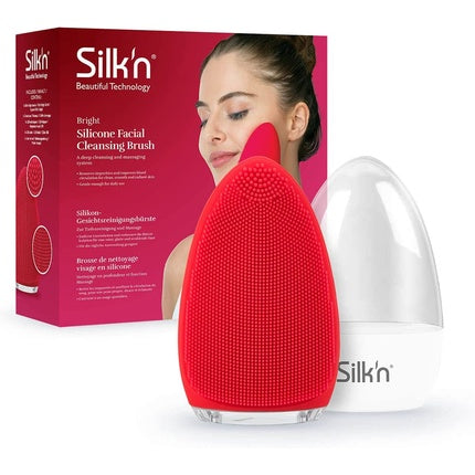 Aparat de curățare facială, Silk'n Bright, vibratii de inalta frecventa