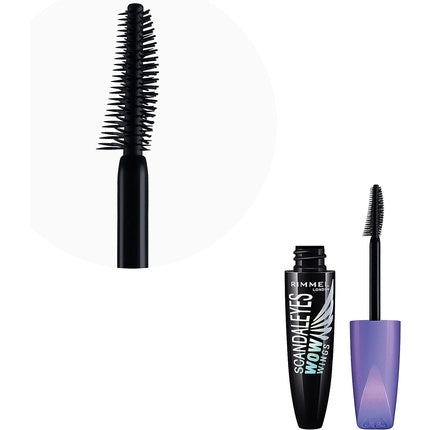 Mascara Rimmel Scandaleyes Wow Wings, Extreme Black, 12ml