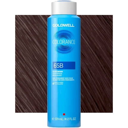 Vopsea de păr, Goldwell, Colorance 6SB Brun Argintiu