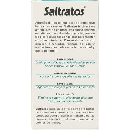 Deodorant pudră, Viñas, Saltratos, 50g