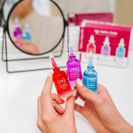 Set ingrijire ten, Skincyclopedia, seruri retinol si acid hialuronic