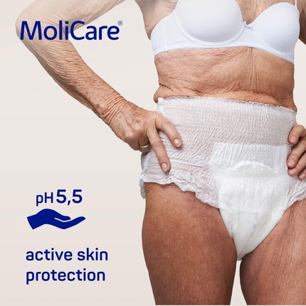Slipuri absorbante, Molicare, Premium Mobile, alb, mărimea S