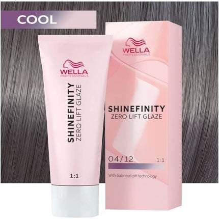 Culoare par demi-permanenta, Wella, Shinefinity 04/12, 60ml