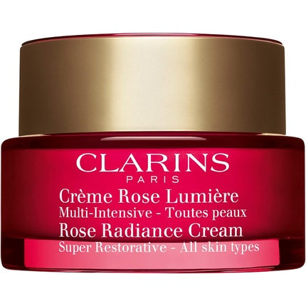 Crema de zi, Clarins, Rose Light Cream, 50ml