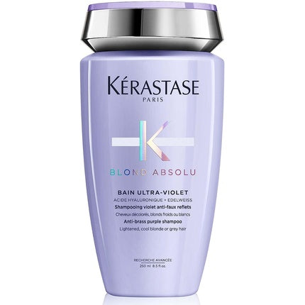 Sampon Kérastase Blond Absolu Anti-Brass Purple pentru par blond si gri, 250ml