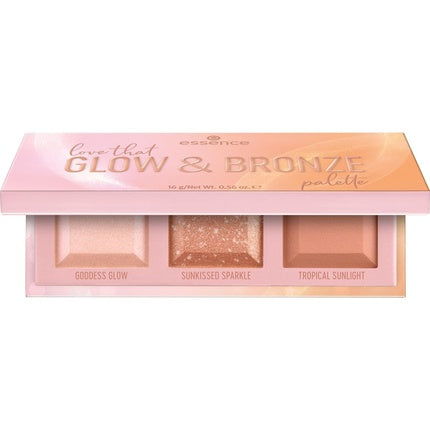 Paletă iluminatoare, Essence Love That Glow & Bronze, 109g